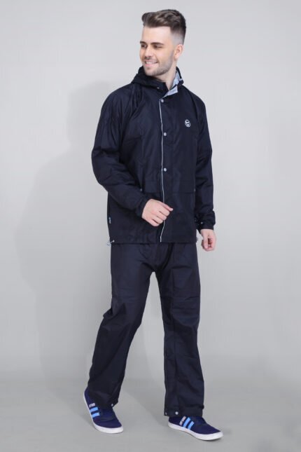 Reversible Double Layered Rain Suit for Men