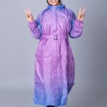 Varsha Empress - Reversible Colour Gradient Raincoat for Women