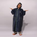 Kids Hooded Raincoat – Plain
