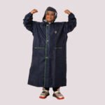 Kids Hooded Raincoat - Plain