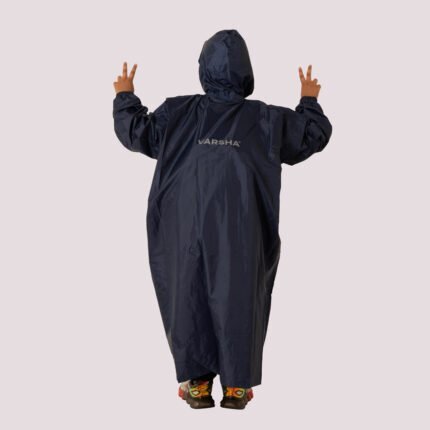 Kids Hooded Raincoat - Plain