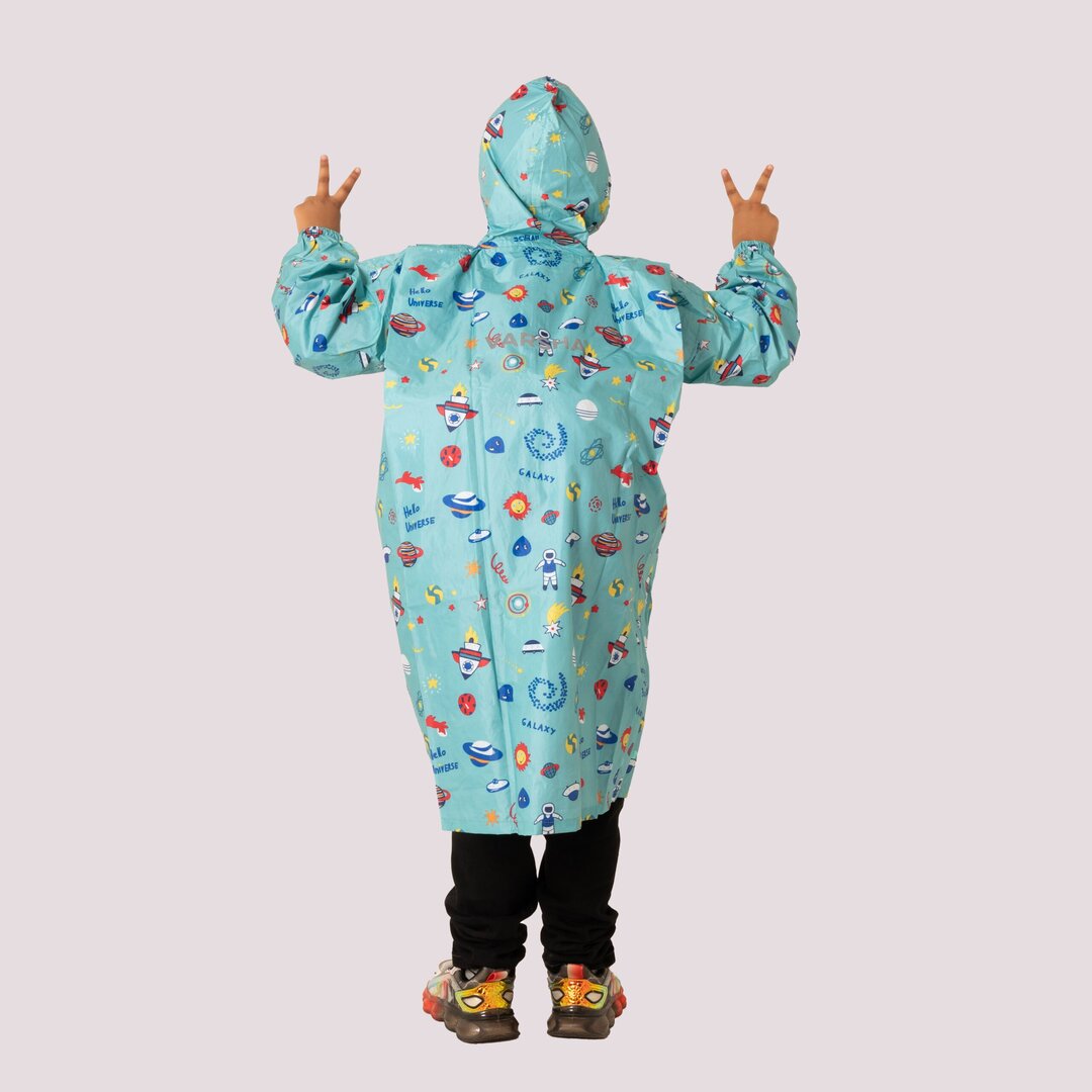 Space raincoat hotsell