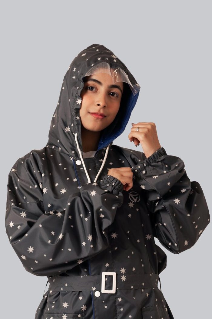 Ladies Raincoat – Star Print