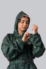 Ladies Raincoat – Camouflage Print
