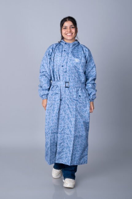 Womens Rainwear Stylish Raincoats for Ladies Girls Rain Jacket