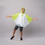 Kids Hooded Rain Poncho