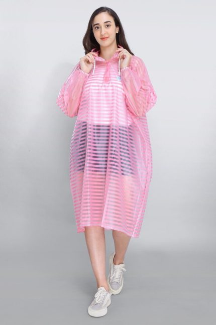 Unisex Rain Poncho with Lining