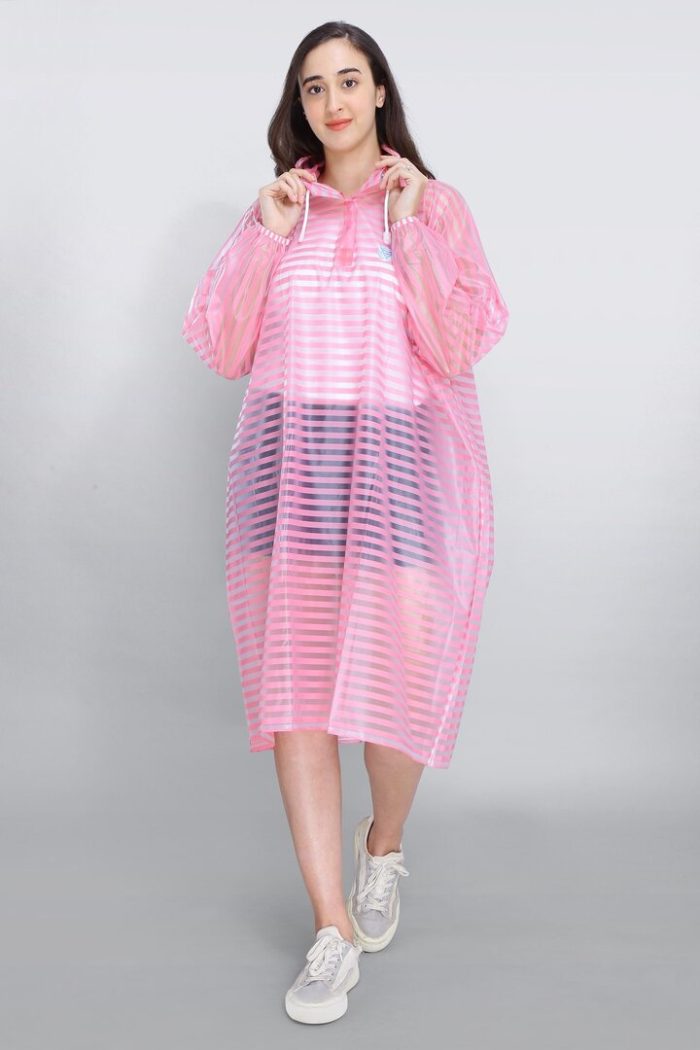 Unisex Rain Poncho with Lining