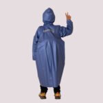 kids hooded raincoat cricket print