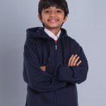 Whitearth Classfit - School Uniform Unisex Zipper Hoodies for Kids (SU-009)