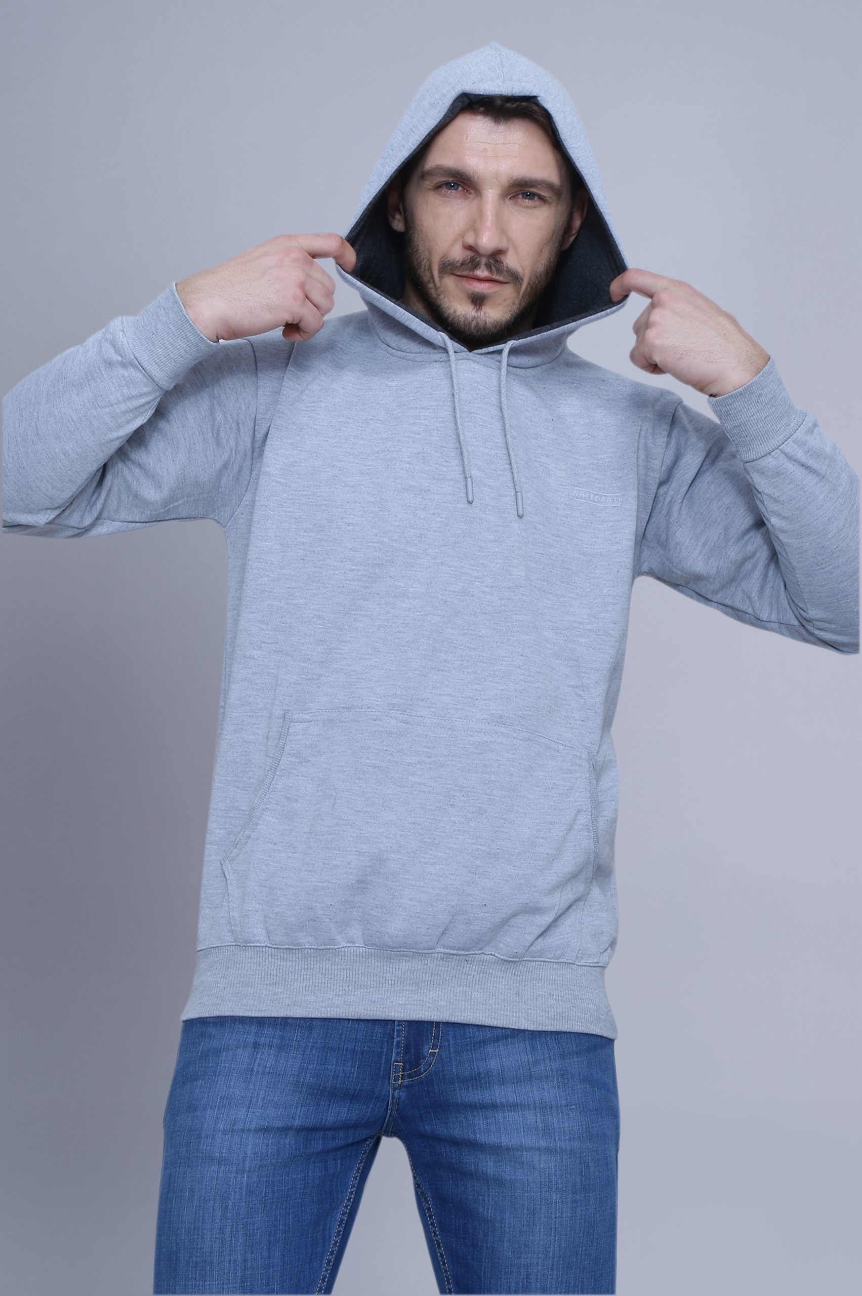 Whitearth Halo Fleece Pull Over Hoodies for Men (M-600)