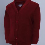 Whitearth Classfit V - Buttoned V-Neck School Uniform Unisex Sweaters for Kids (SU-007)