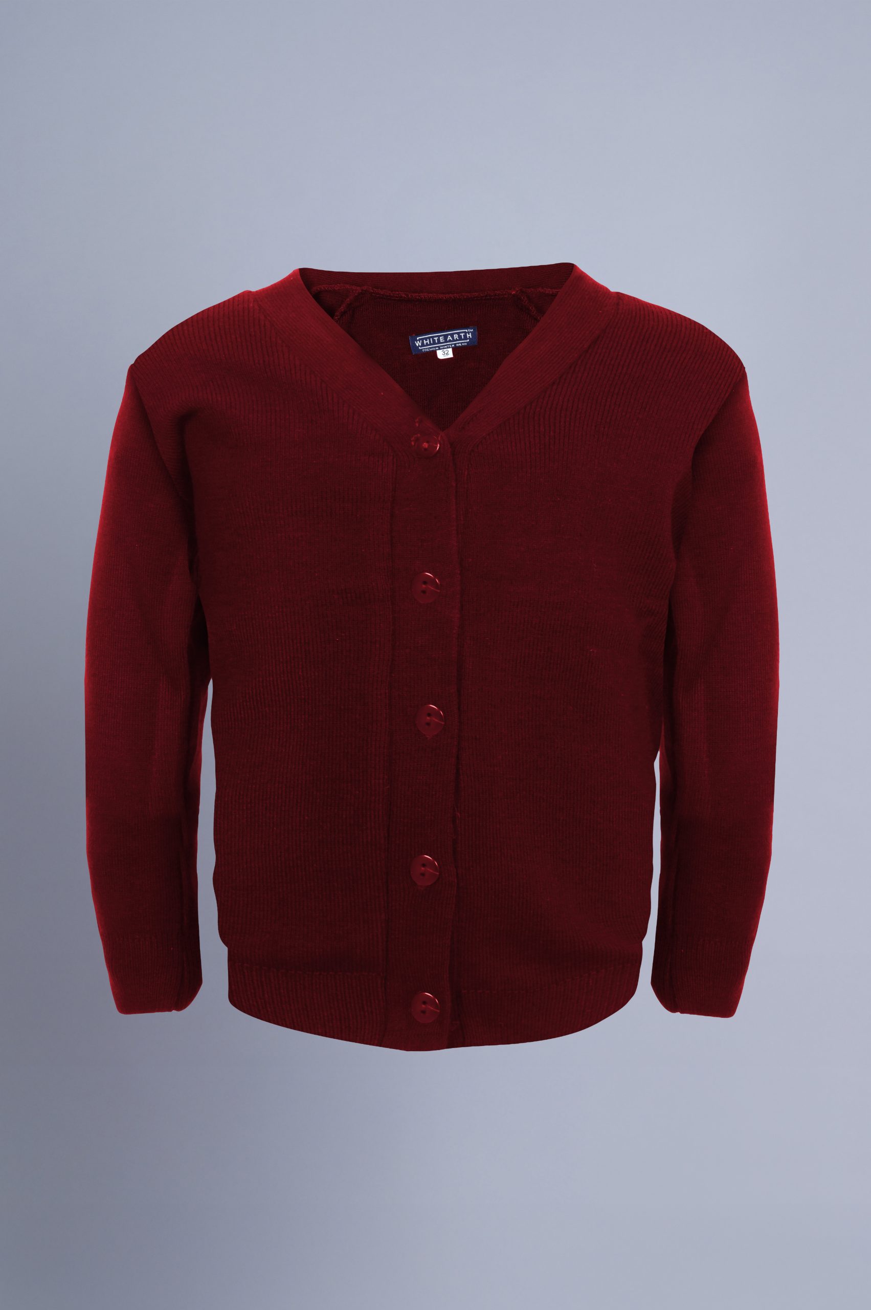 Whitearth Classfit V Buttoned V-Neck School Uniform Unisex Sweaters for  Kids (SU-007)