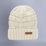 Plush - Woolen Weaved, Fur Lining Beanies  (GIF)