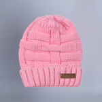 Plush - Woolen Weaved, Fur Lining Beanies  (GIF)