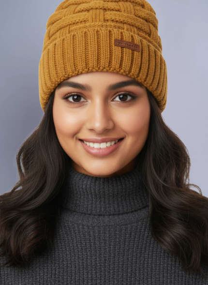 Whitearth Warm Winter Stylish Soft Knit Beanie for Men and Women